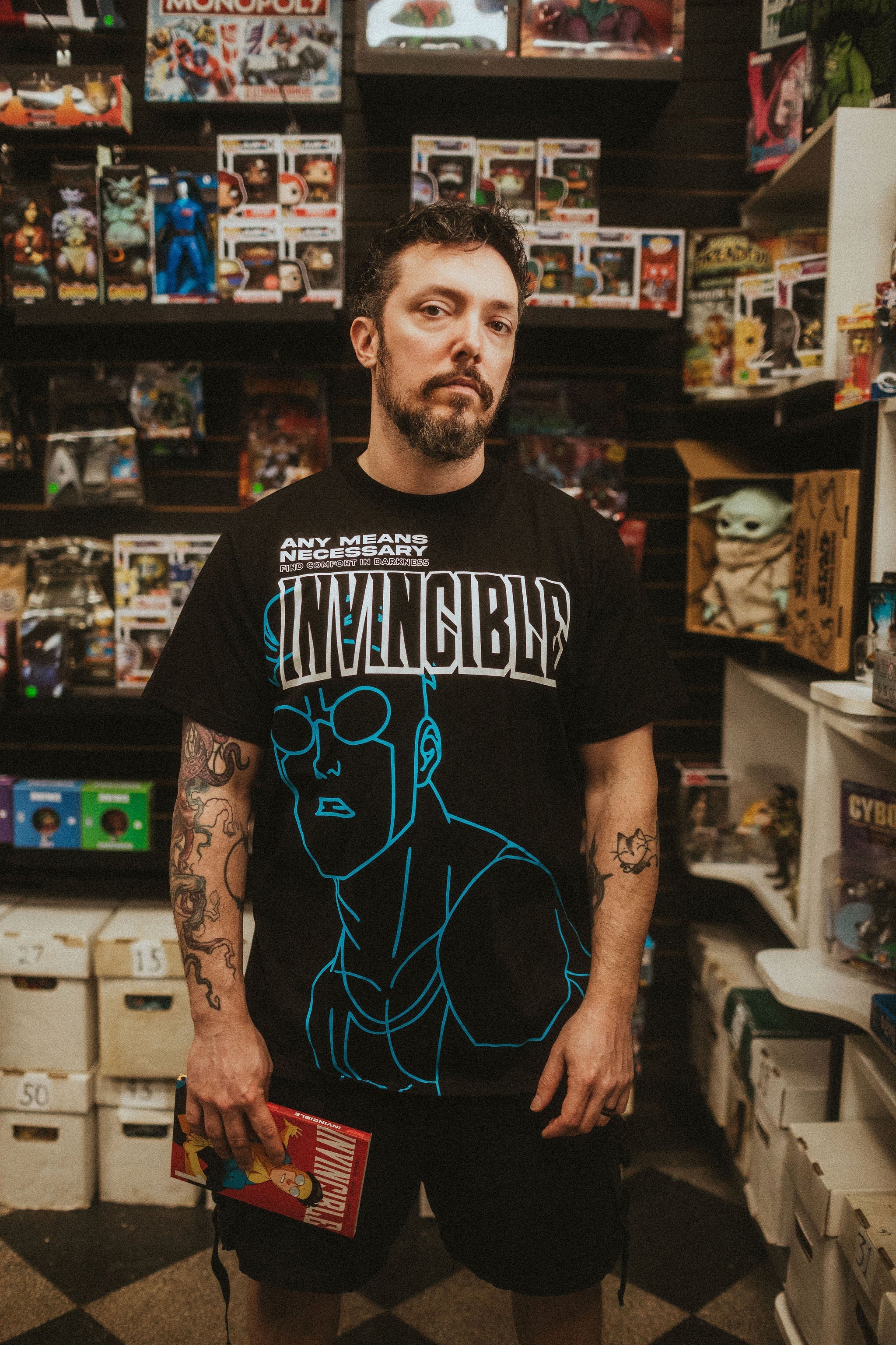 Invincible Line Art Series - Invincible T-Shirt