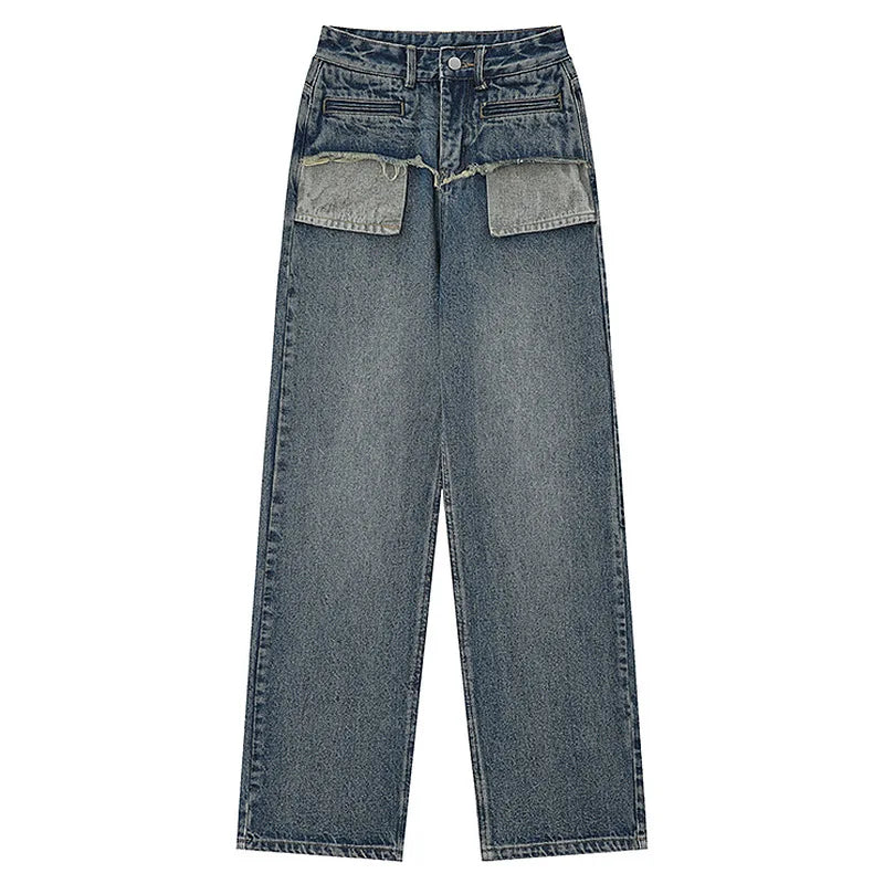 EST. 313 Baggy Wide-Leg Jeans