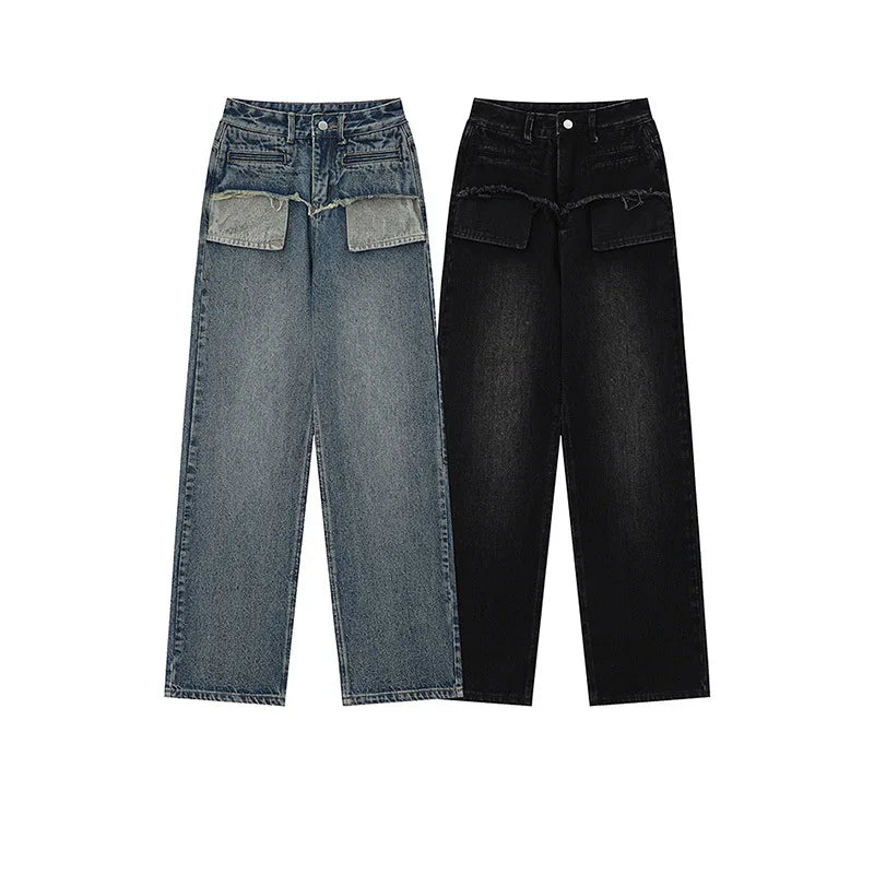 EST. 313 Baggy Wide-Leg Jeans