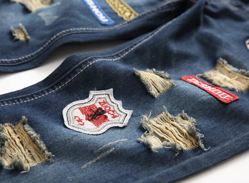 EST. 313 Stacked Boyfriend Jeans