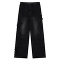 EST. 313 Star Patch Baggy Jeans