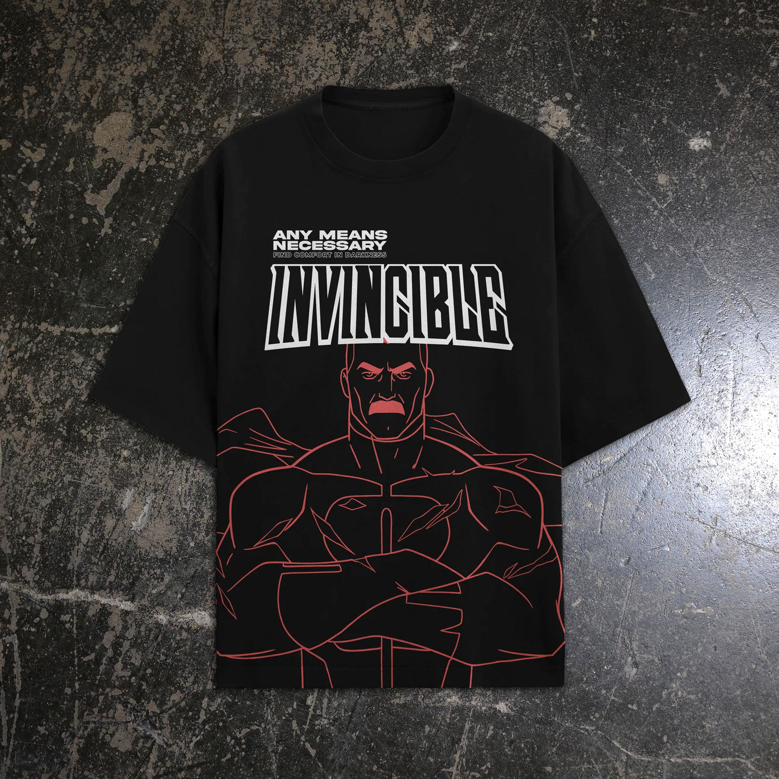 Invincible Line Art Series - Omni-Man T-Shirt