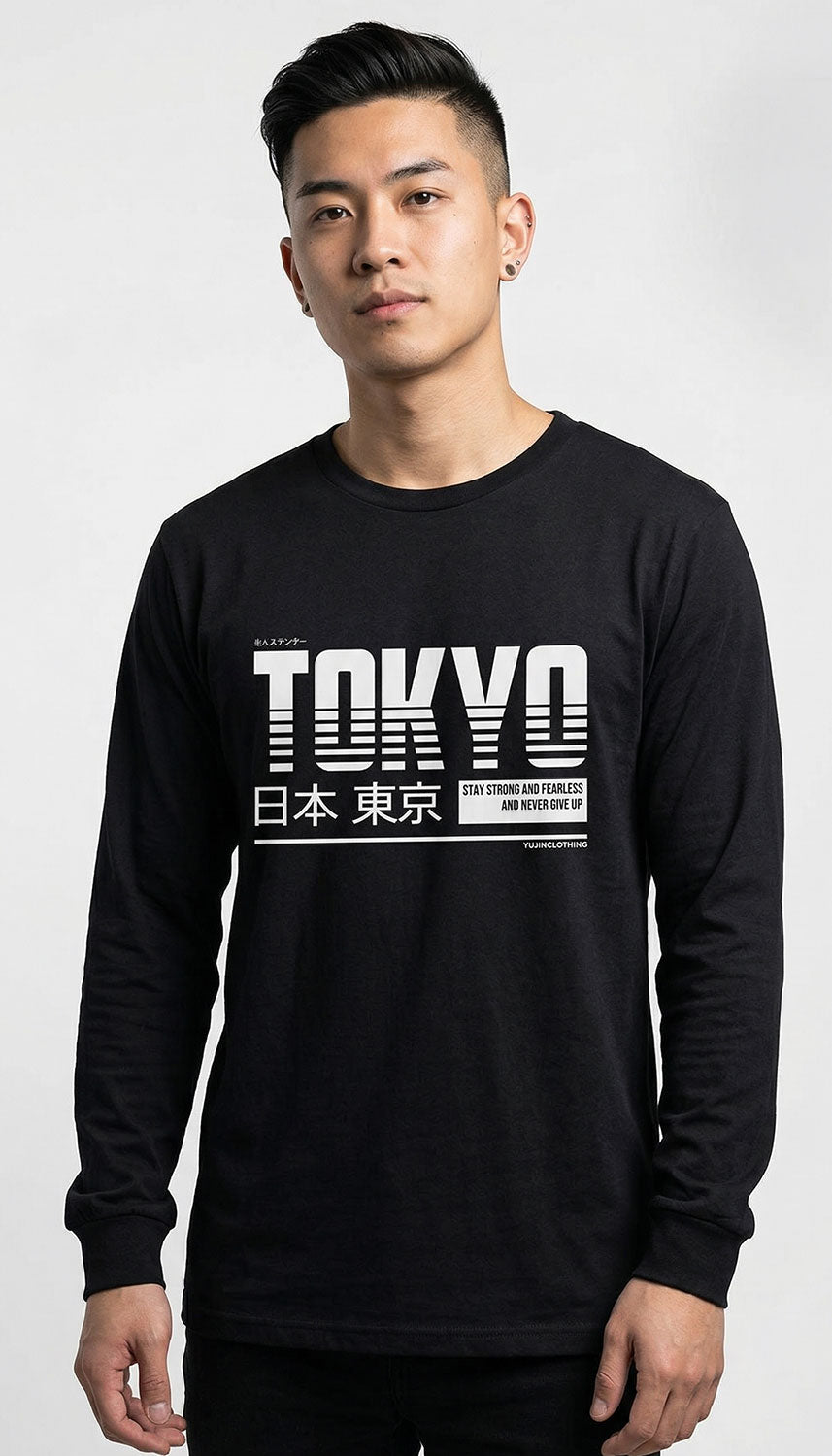 EST. 313 Stay Strong Long Sleeve T-Shirt