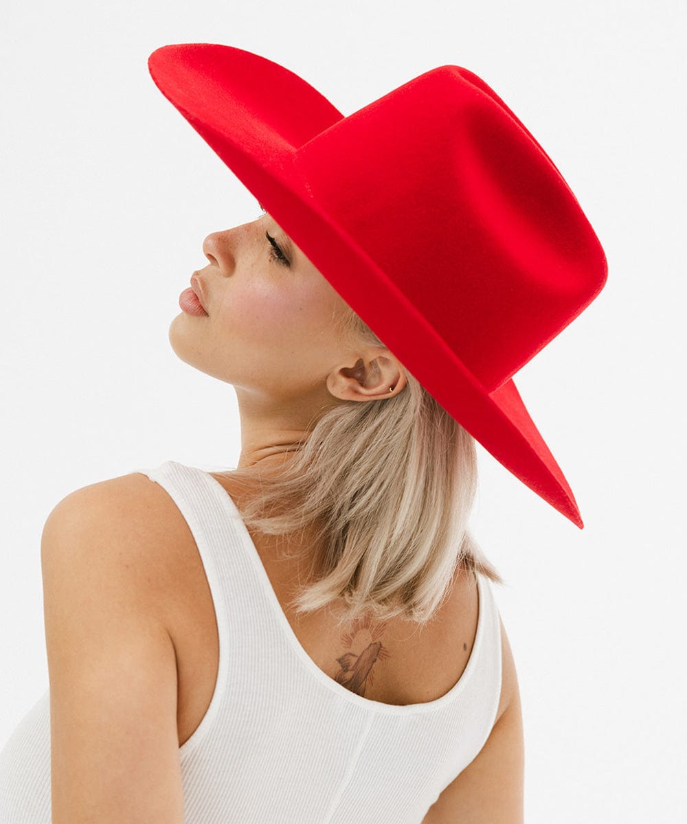 EST. 313 Cattleman Felt Cowboy Hat