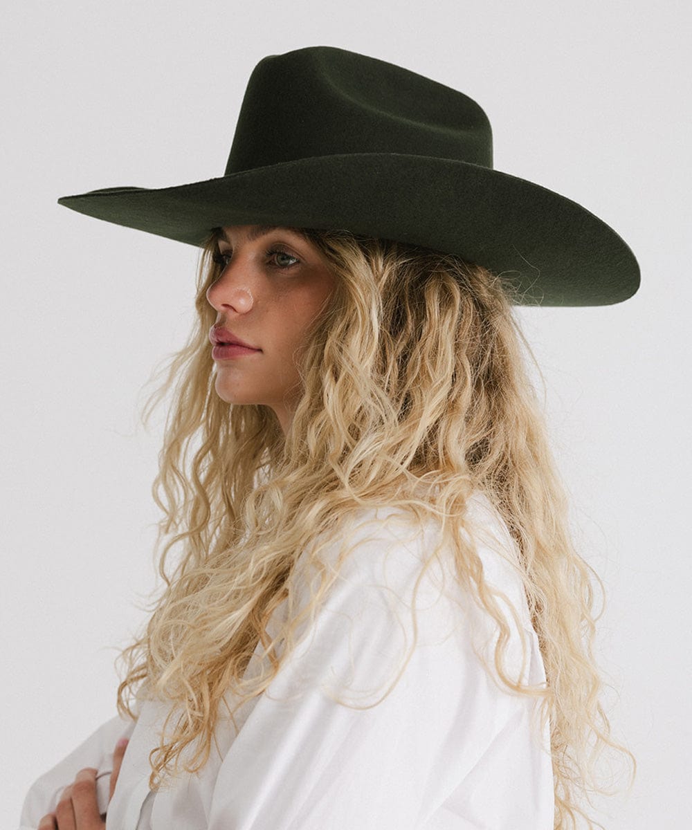 EST. 313 Cattleman Felt Cowboy Hat