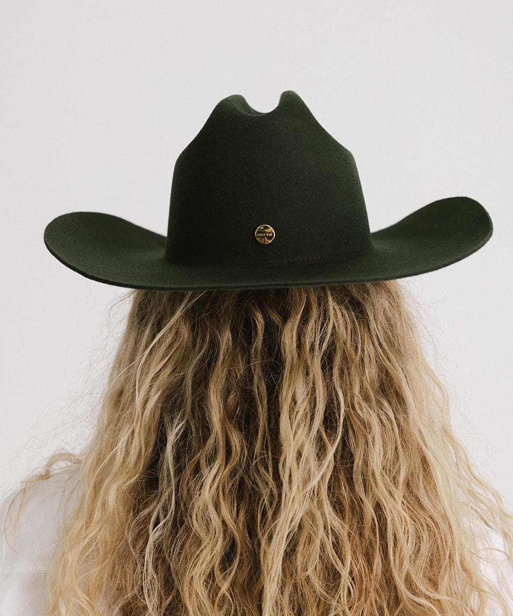 EST. 313 Cattleman Felt Cowboy Hat