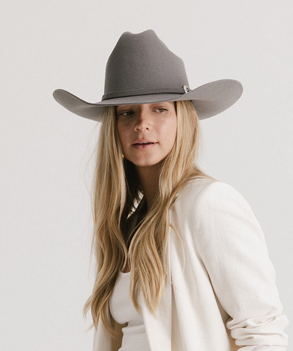 EST. 313 Cattleman Felt Cowboy Hat