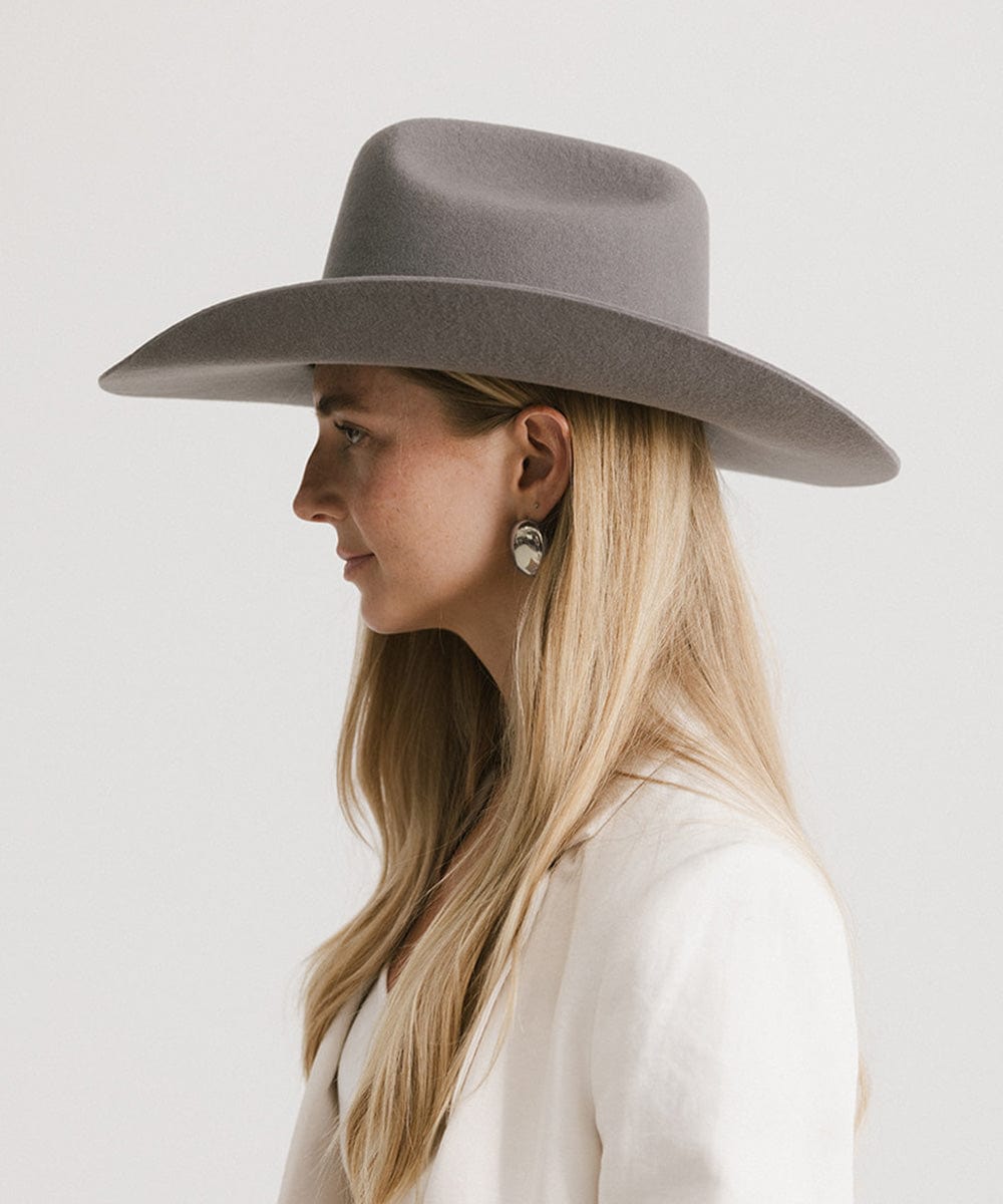 EST. 313 Cattleman Felt Cowboy Hat