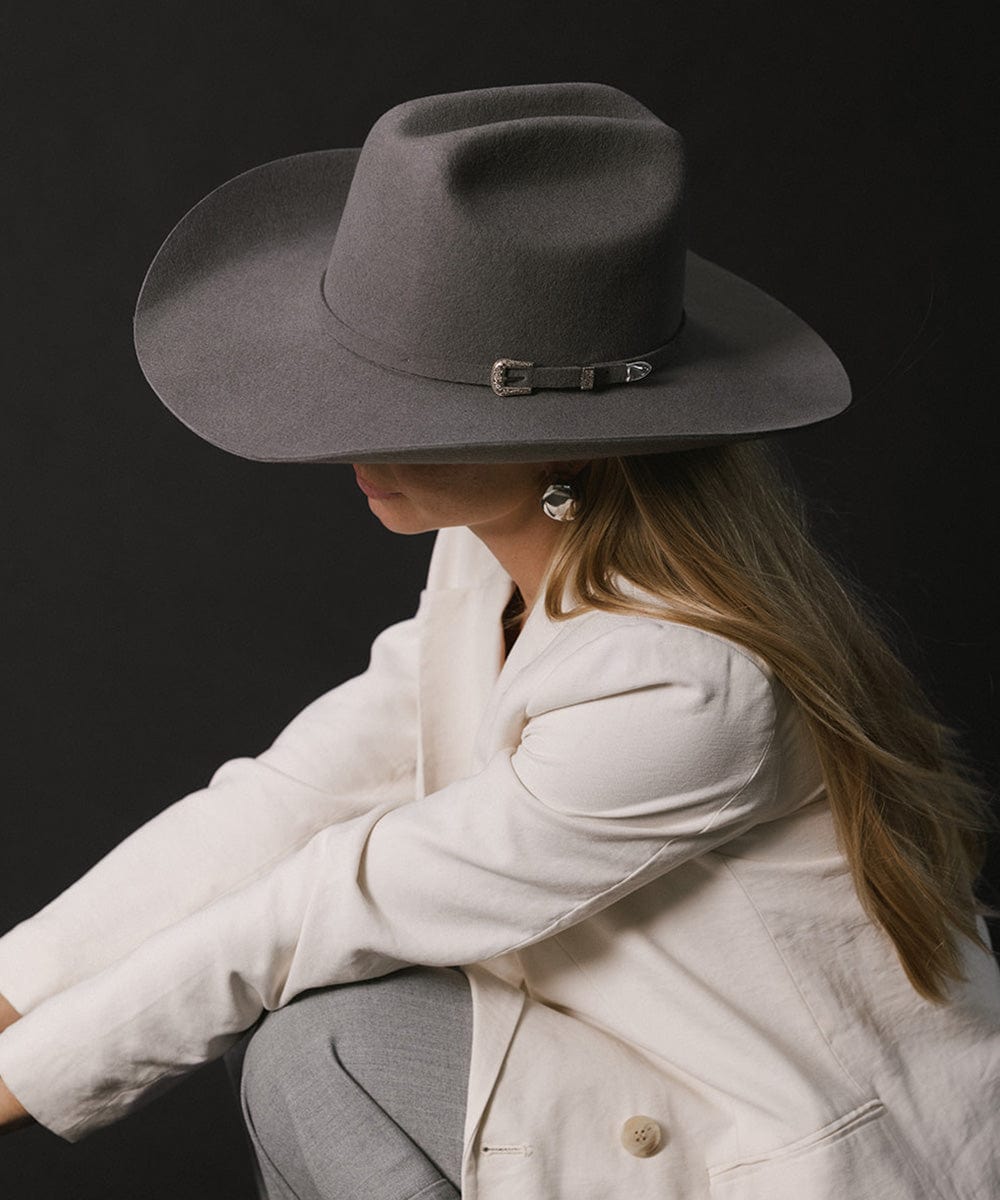 EST. 313 Cattleman Felt Cowboy Hat