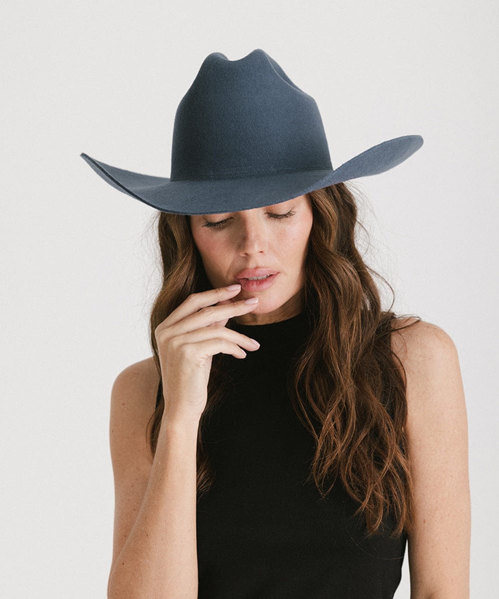 EST. 313 Cattleman Felt Cowboy Hat