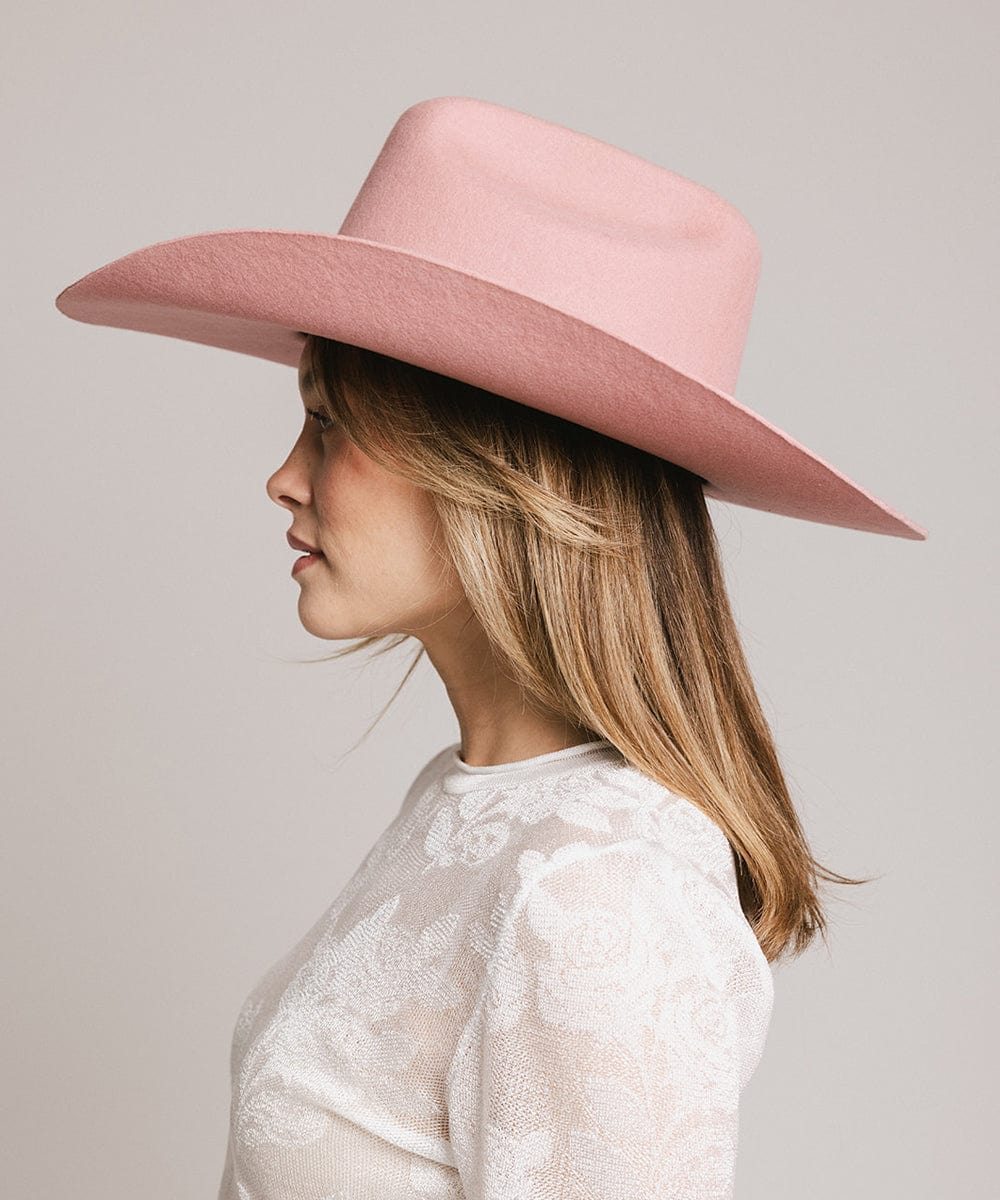 EST. 313 Cattleman Felt Cowboy Hat
