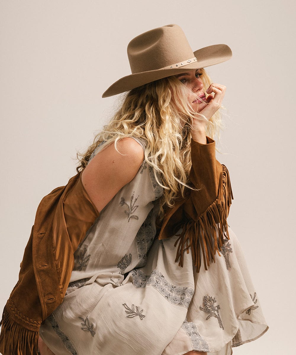 EST. 313 Cattleman Felt Cowboy Hat