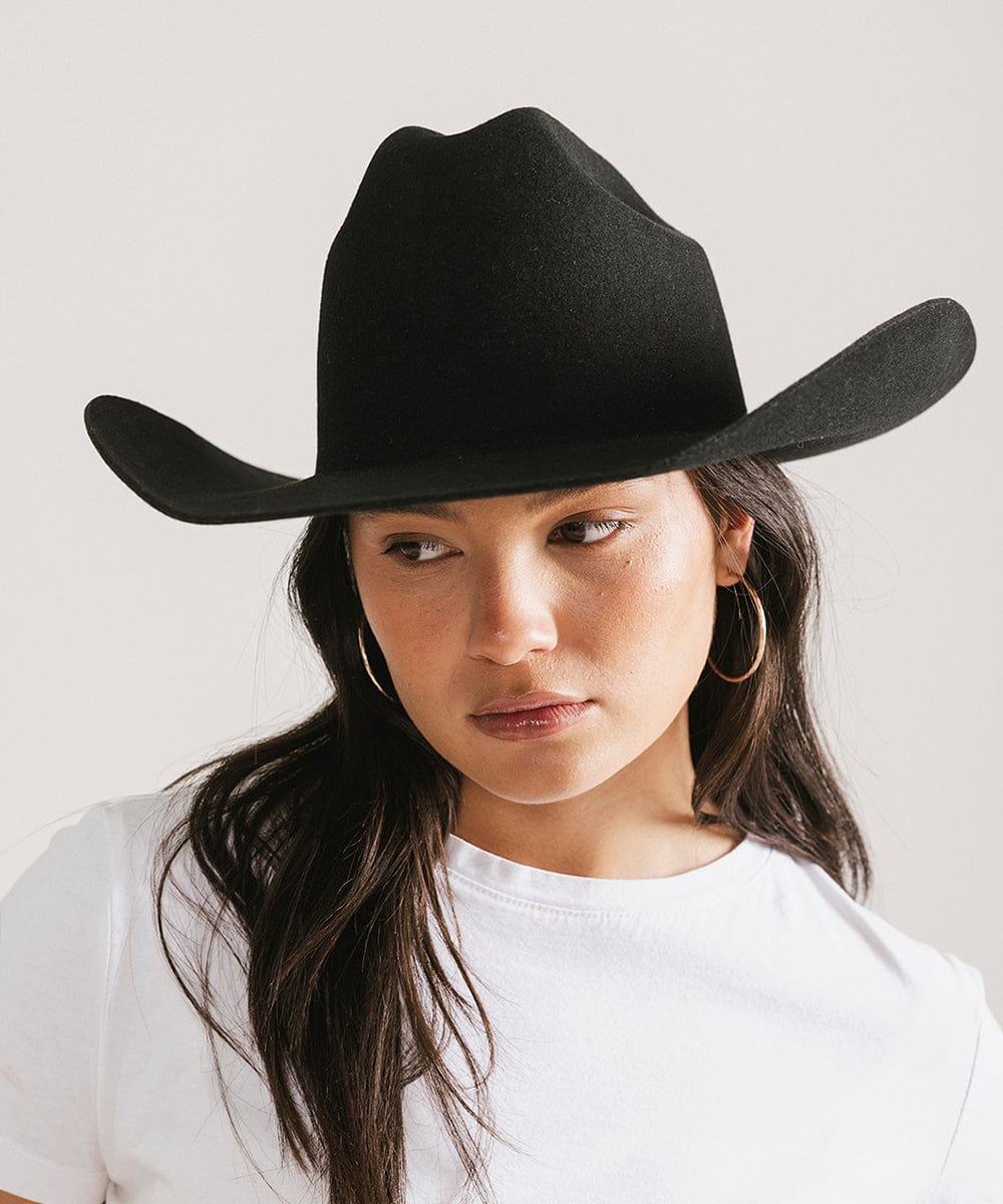 EST. 313 Cattleman Felt Cowboy Hat