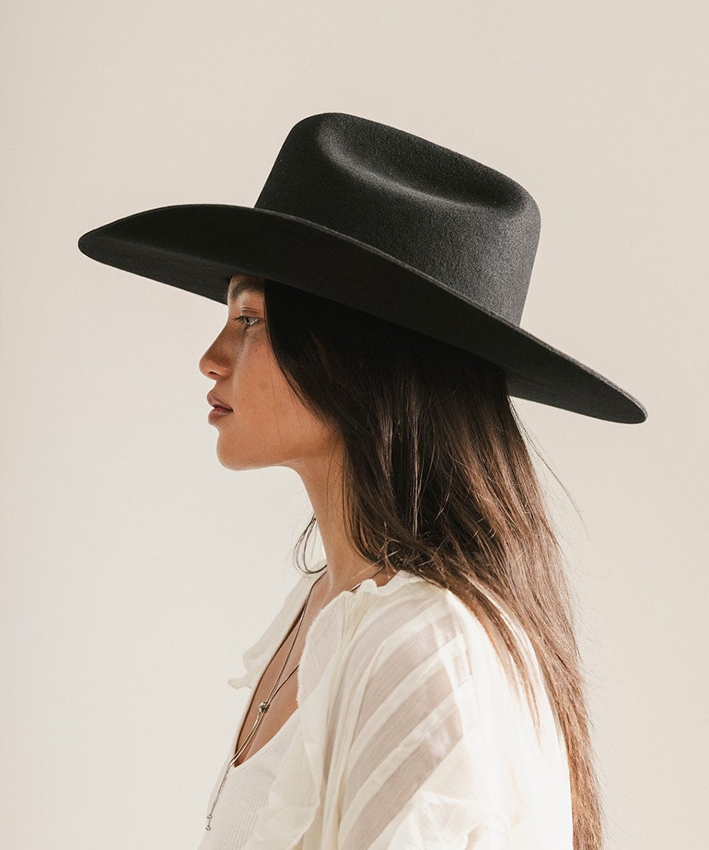 EST. 313 Cattleman Felt Cowboy Hat