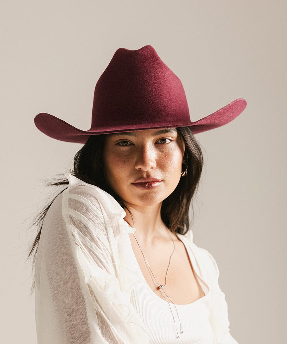 EST. 313 Cattleman Felt Cowboy Hat