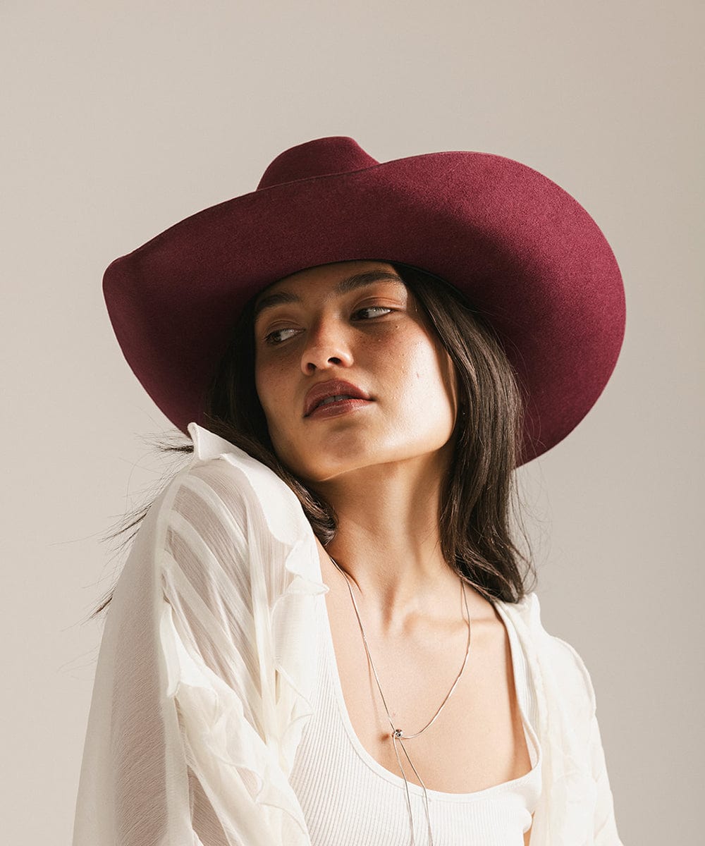 EST. 313 Cattleman Felt Cowboy Hat