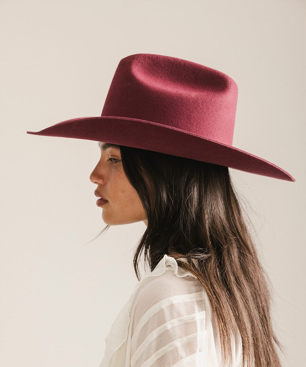 EST. 313 Cattleman Felt Cowboy Hat