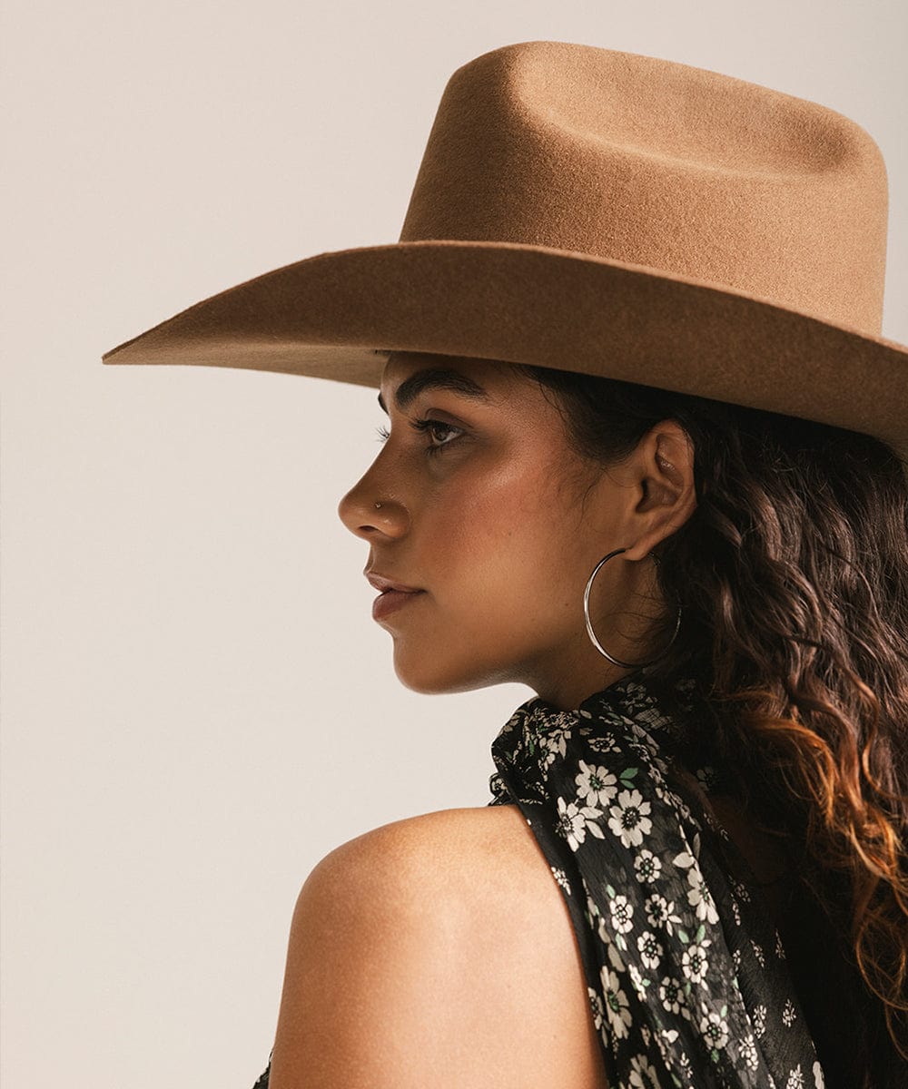 EST. 313 Cattleman Felt Cowboy Hat
