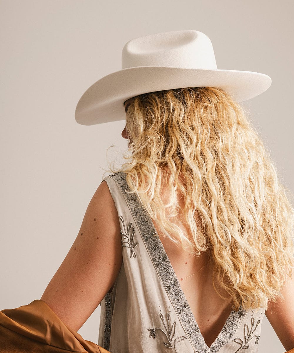 EST. 313 Cattleman Felt Cowboy Hat