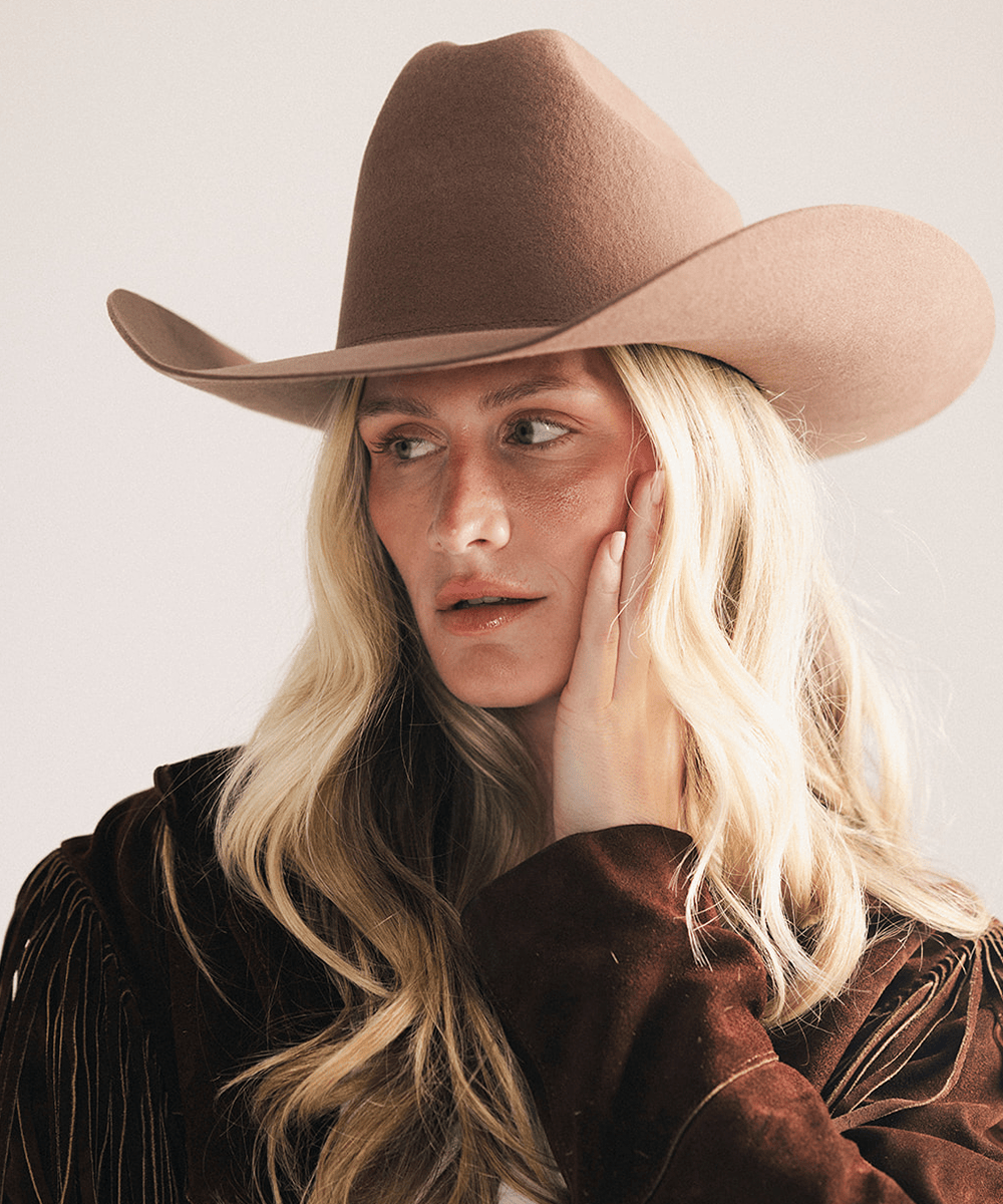 EST. 313 Cattleman Felt Cowboy Hat