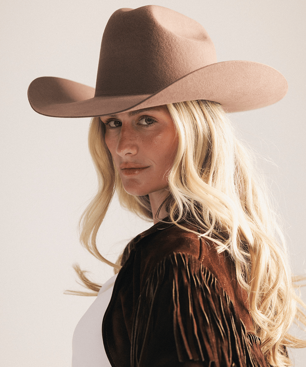EST. 313 Cattleman Felt Cowboy Hat