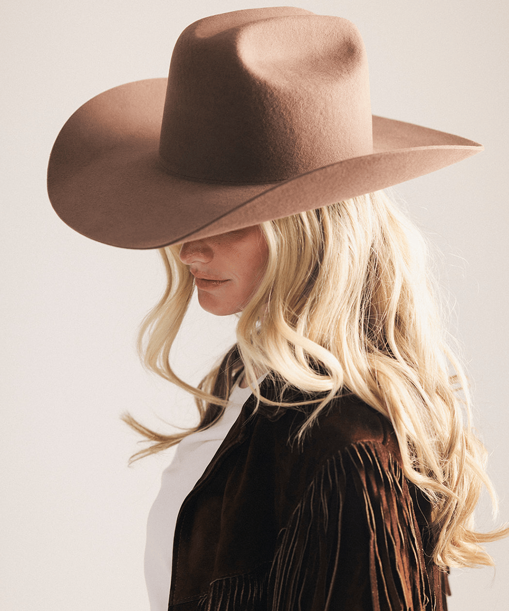 EST. 313 Cattleman Felt Cowboy Hat