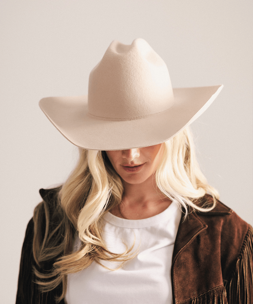 EST. 313 Cattleman Felt Cowboy Hat