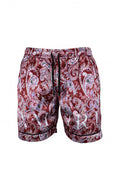 Amiri Men's Red Viscose Bandana Shorts